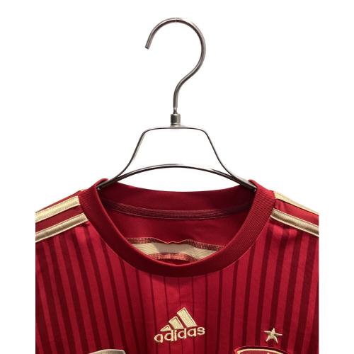 スペイン代表 (スペインダイヒョウ) サッカーユニフォーム G85279 2014シーズン・ホーム SIZE L レッド