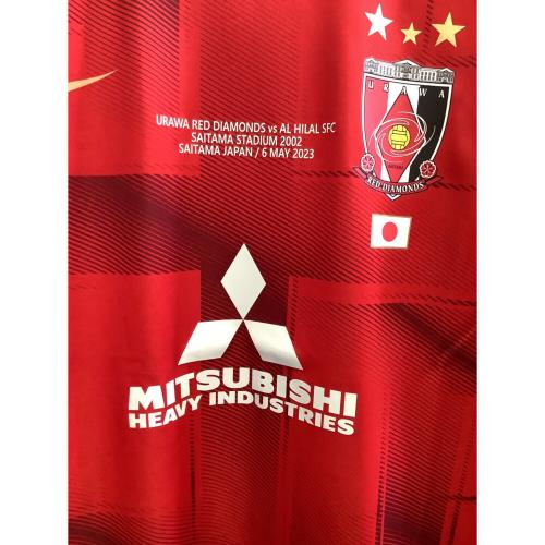 浦和レッズ (ウラワレッズ) サッカーユニフォーム DV4801 2022シーズン・ACLファイナルユニフォーム・ホーム 3XL レッド