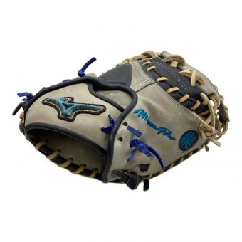 MIZUNO (ミズノ) ミズノプロ 軟式グローブ オーダーグローブ ケース付 約30cm グレー×ブラック