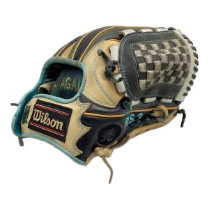 Wilson (ウィルソン) 軟式グローブ CDST2019 オーダーグローブ ケース付 約28cm ブラック×カーキ