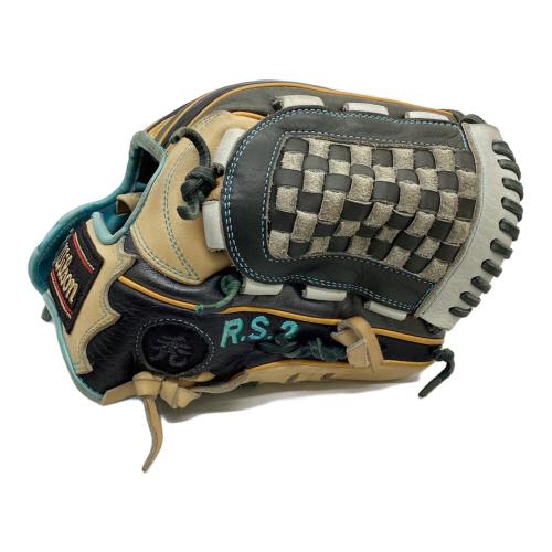 Wilson (ウィルソン) 軟式グローブ CDST2019 オーダーグローブ ケース付 約28cm ブラック×カーキ