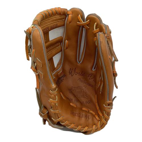 MIZUNO (ミズノ) WORLD WIN Professional 硬式グローブ 1AJGH98113 ※赤カップ・復刻 SIZE 29cm ブラウン