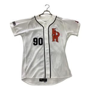 福岡ダイエーホークス (フクオカダイエーホークス) 応援グッズ SIZE O ホワイトxオレンジ