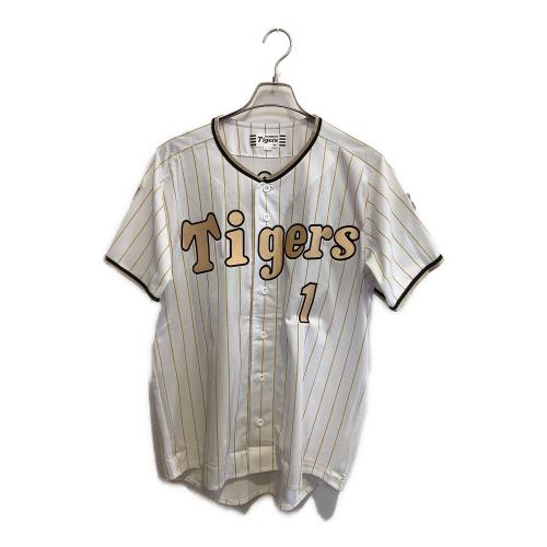 阪神タイガース (ハンシンタイガース) 応援グッズ Lサイズ ホワイトxブラック