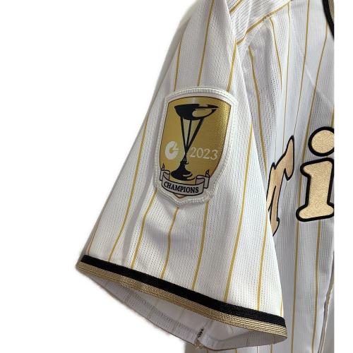 阪神タイガース (ハンシンタイガース) 応援グッズ Lサイズ ホワイトxブラック
