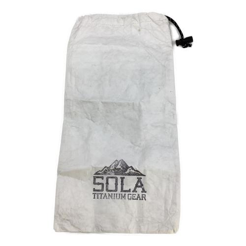 SOLA TITANIUMGEAR (ソラチタニウムギア) アウトドアテーブル シルバー