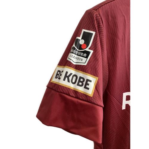 ヴィッセル神戸 (ヴィッセルコウベ) サッカーユニフォーム 2103A001 SIZE L ワインレッド
