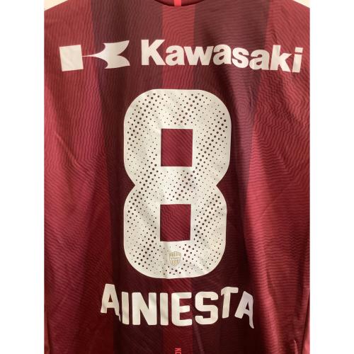 ヴィッセル神戸 (ヴィッセルコウベ) サッカーユニフォーム 2103A001 SIZE L ワインレッド