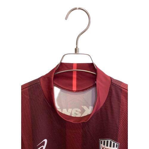 ヴィッセル神戸 (ヴィッセルコウベ) サッカーユニフォーム 2103A001 SIZE L ワインレッド