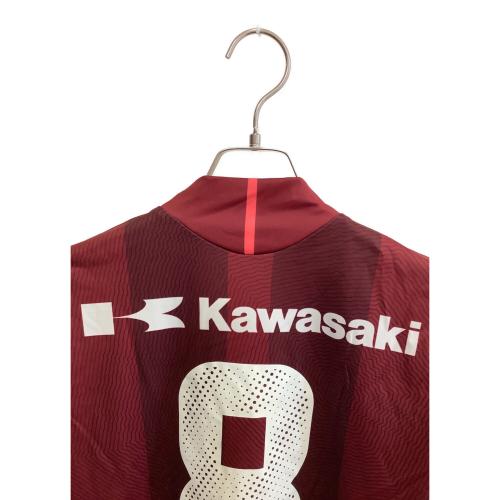 ヴィッセル神戸 (ヴィッセルコウベ) サッカーユニフォーム 2103A001 SIZE L ワインレッド
