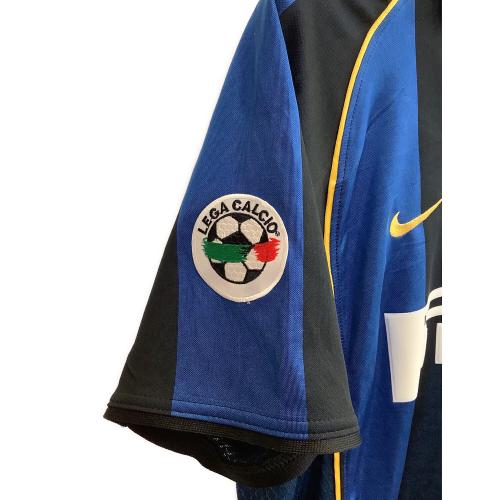 インテル・ミラノ サッカーユニフォーム 01-02シーズン・ホーム SIZE M ブルー×ネイビー