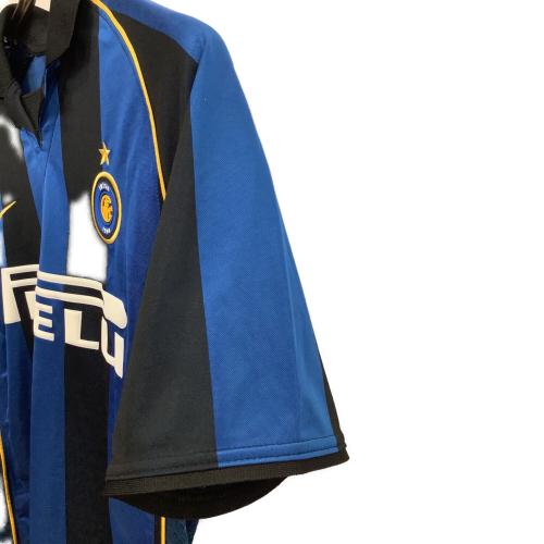 インテル・ミラノ サッカーユニフォーム 01-02シーズン・ホーム SIZE M ブルー×ネイビー