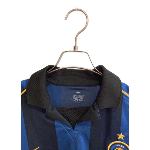 インテル・ミラノ サッカーユニフォーム 01-02シーズン・ホーム SIZE M ブルー×ネイビー