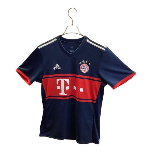 バイエルンミュンヘン サッカーユニフォーム AZ7937 2017-18 アウェイ メンズ SIZE L ネイビー