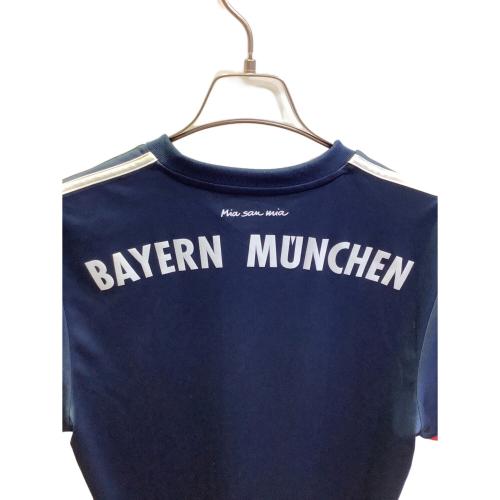 バイエルンミュンヘン サッカーユニフォーム AZ7937 2017-18 アウェイ メンズ SIZE L ネイビー
