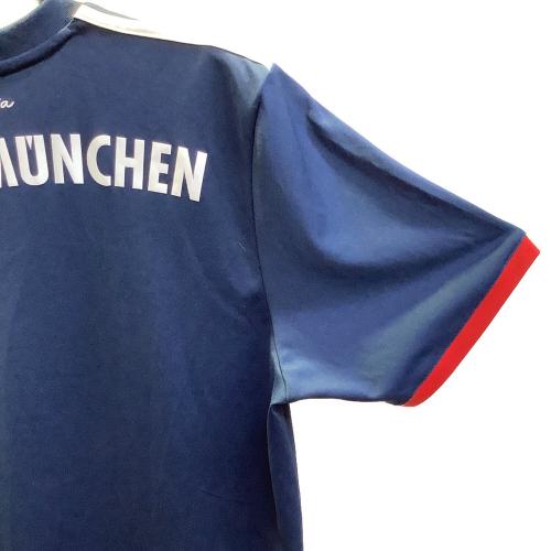バイエルンミュンヘン サッカーユニフォーム AZ7937 2017-18 アウェイ メンズ SIZE L ネイビー
