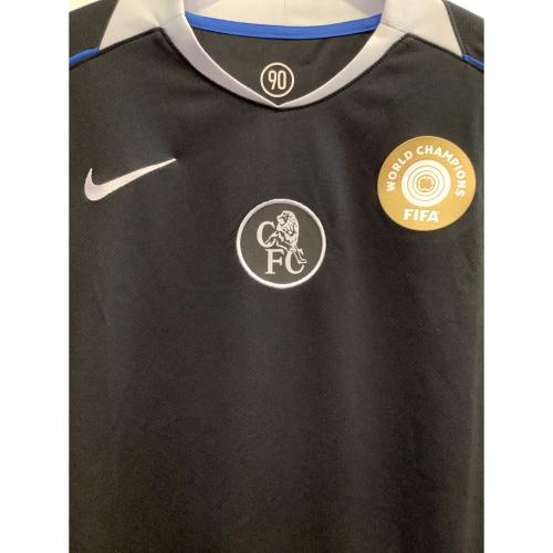 チェルシーFC (チェルシーエフシー) サッカーユニフォーム HM3202-011 ※FIFAパッチ付 メンズ SIZE L ブラック