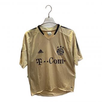 バイエルンミュンヘン サッカーユニフォーム メンズ SIZE O ゴールド
