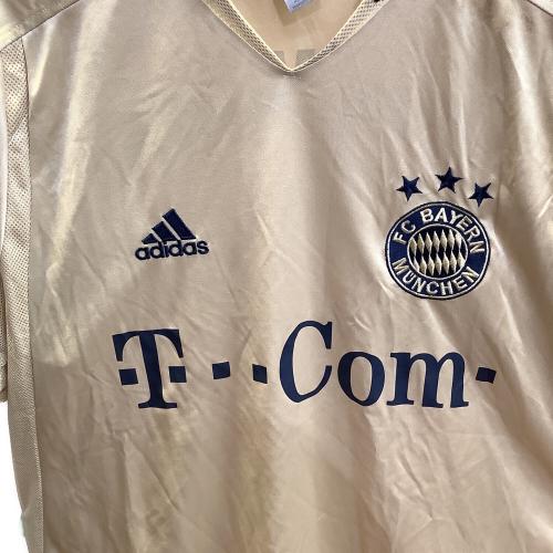 バイエルンミュンヘン サッカーユニフォーム メンズ SIZE O ゴールド