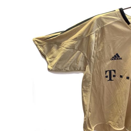 バイエルンミュンヘン サッカーユニフォーム メンズ SIZE O ゴールド