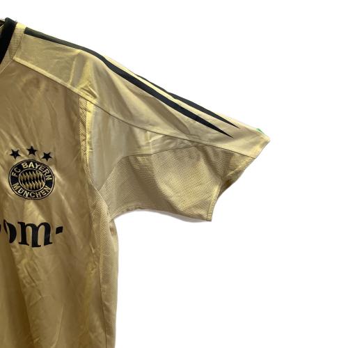 バイエルンミュンヘン サッカーユニフォーム メンズ SIZE O ゴールド
