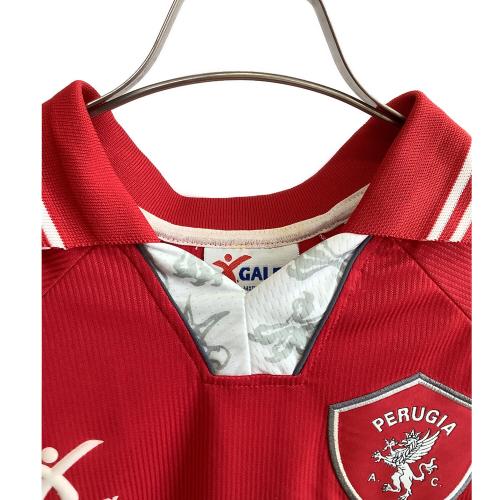 ペルージャ サッカーユニフォーム 99-10シーズン・ホーム SIZE M レッド