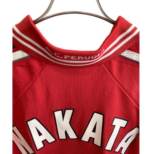ペルージャ サッカーユニフォーム 99-10シーズン・ホーム SIZE M レッド