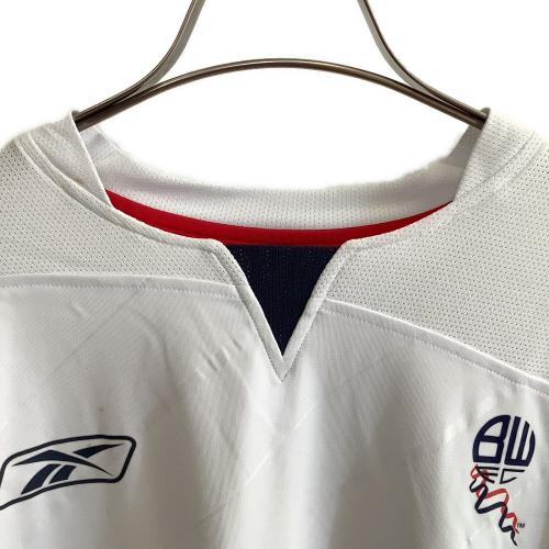 ボルトン・ワンダラーズFC サッカーユニフォーム 05-06シーズン・アウェイ SIZE L ホワイト