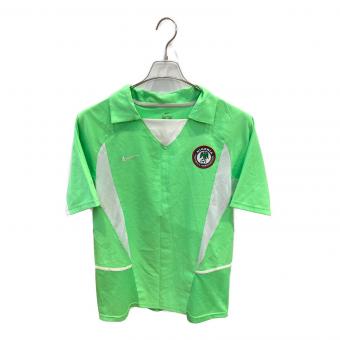 ナイジェリア サッカーユニフォーム S2 AOG メンズ SIZE M 黄緑