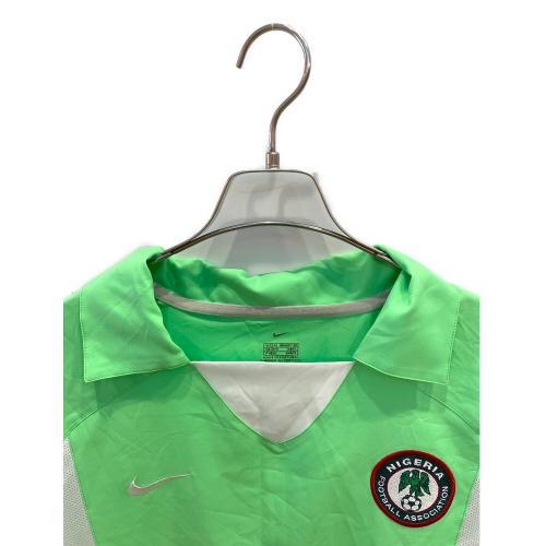 ナイジェリア サッカーユニフォーム S2 AOG メンズ SIZE M 黄緑