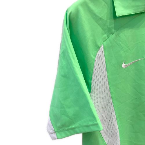 ナイジェリア サッカーユニフォーム S2 AOG メンズ SIZE M 黄緑