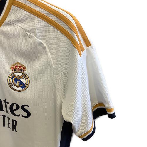 レアル・マドリード サッカーユニフォーム CLパッチ付 メンズ SIZE L ホワイト