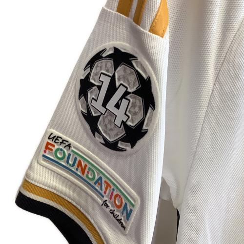 レアル・マドリード サッカーユニフォーム CLパッチ付 メンズ SIZE L ホワイト