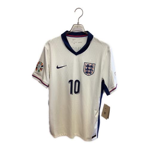 イングランド代表 (イングランドダイヒョウ) サッカーユニフォーム FJ4271-100 ユーロパッチ付 メンズ SIZE L ホワイト