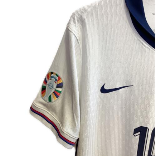 イングランド代表 (イングランドダイヒョウ) サッカーユニフォーム FJ4271-100 ユーロパッチ付 メンズ SIZE L ホワイト
