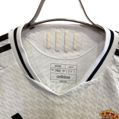 レアル・マドリード サッカーユニフォーム IT5204 メンズ SIZE M ホワイト