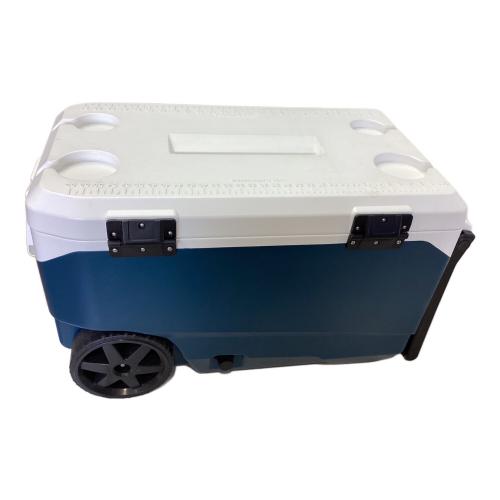 iGloo (イグルー) MAXCOLDCOOLER クーラーボックス 90QT ネイビーxホワイト