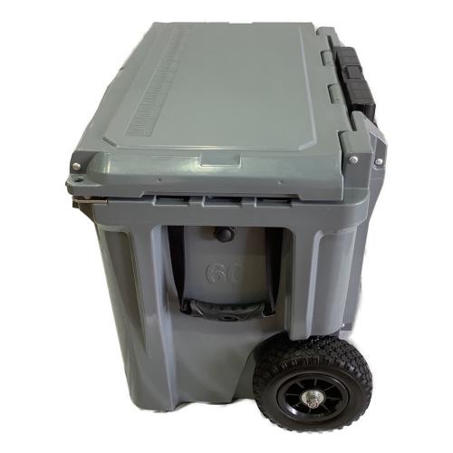 Mt.SUMI (マウントスミ) アイスロッククーラー 60QT ローラー クーラーボックス 56.8L グレー