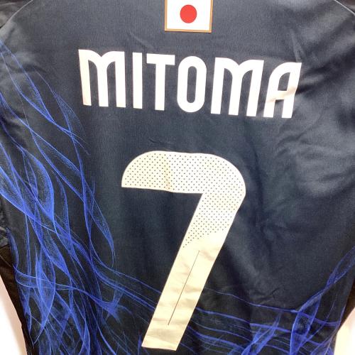 日本代表 (ニホンダイヒョウ) サッカーユニフォーム IU0964 メンズ SIZE L ブルーxネイビー