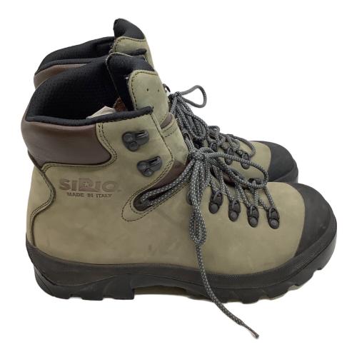 SIRIO (シリオ) ハイカット(ハードソール) トレッキングシューズ メンズ SIZE 27.5cm オリーブxブラック