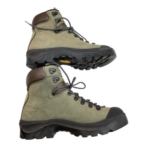 SIRIO (シリオ) ハイカット(ハードソール) トレッキングシューズ メンズ SIZE 27.5cm オリーブxブラック