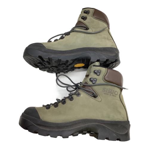 SIRIO (シリオ) ハイカット(ハードソール) トレッキングシューズ メンズ SIZE 27.5cm オリーブxブラック