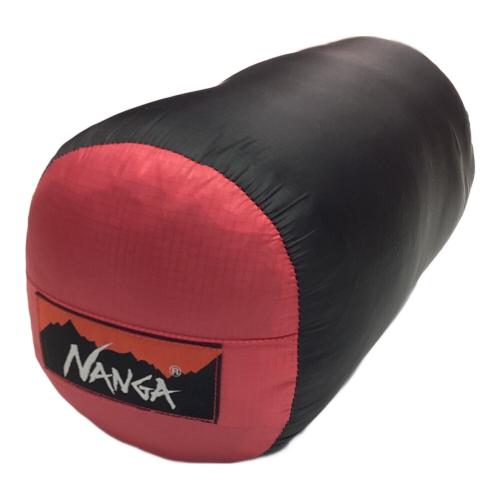 NANGA (ナンガ) マミー型シュラフ(ダウン) レッドxネイビー オーロラライト 350DX