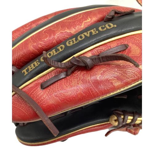 RAWLINGS (ローリングス) 軟式グローブ GR1FHPN64 ケース付 HOH PAISLEY REVIVAL 約30㎝ ブラック×レッド