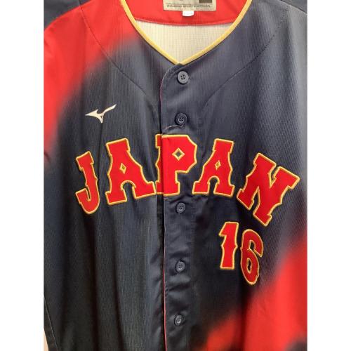 日本代表(侍ジャパン) (ニホンダイヒョウ(サムライジャパン)) 野球ユニフォーム 535011125 2024年WBSCプレミア ビジター  レプリカ メンズ SIZE L ネイビー