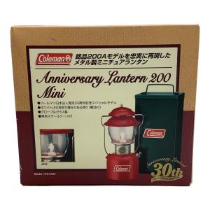 Coleman (コールマン) アウトドア雑貨 170-9187 レッド・※点灯未確認 30周年記念ランタン 200ミニ