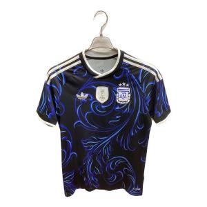 アルゼンチン代表 (アルゼンチンダイヒョウ) サッカーユニフォーム JM8395 2026シーズン・アウェイ SIZE L ブラック×ブルー