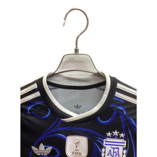 アルゼンチン代表 (アルゼンチンダイヒョウ) サッカーユニフォーム JM8395 2026シーズン・アウェイ SIZE L ブラック×ブルー