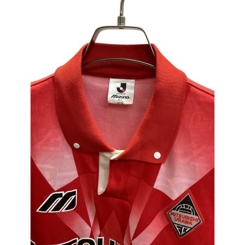 浦和レッズ (ウラワレッズ) サッカーユニフォーム メンズ SIZE O レッド