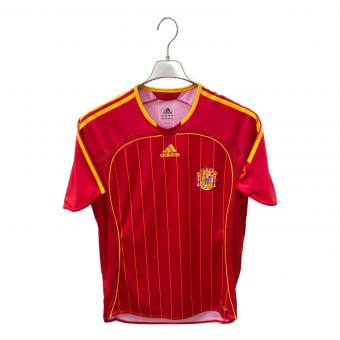 スペイン代表 (スペインダイヒョウ) サッカーユニフォーム 074101 メンズ SIZE O レッド